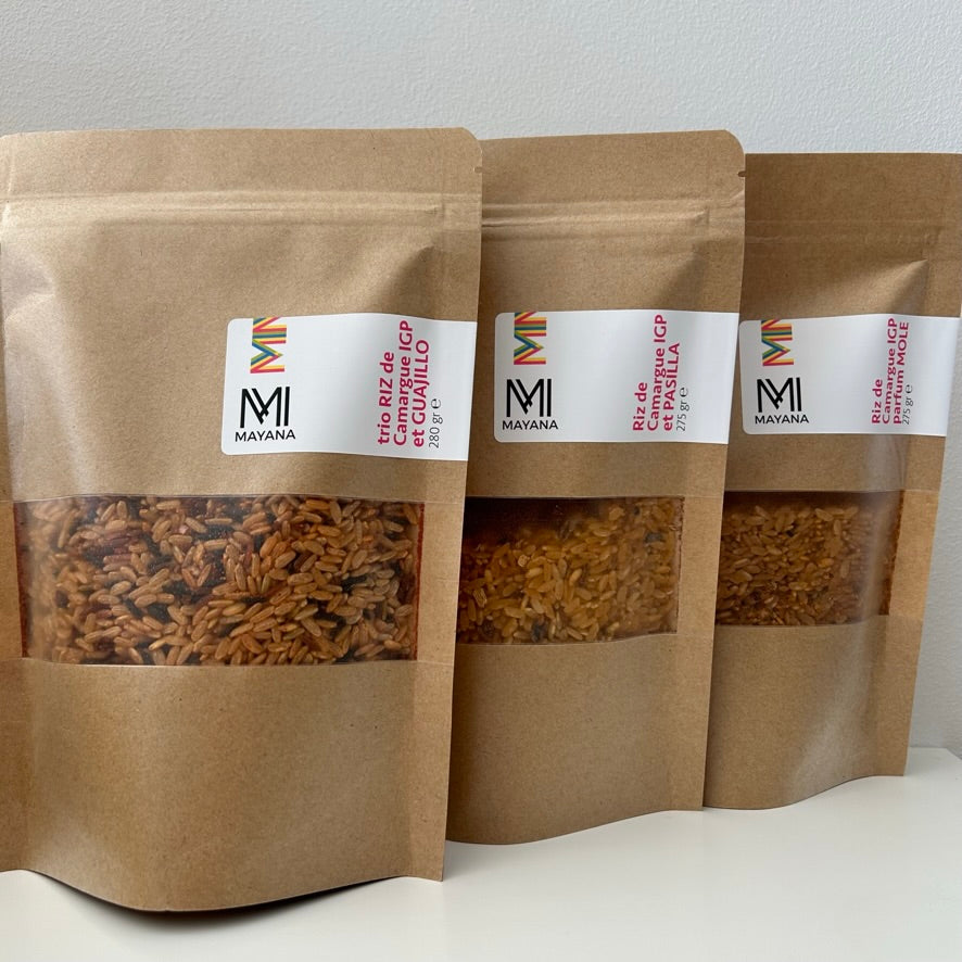 RIZ MAYANA - TOMATES SÉCHÉES ET PIMENT GUAJILLO